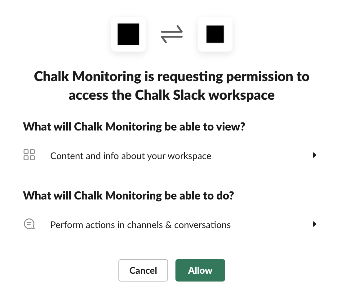 Integration for Slack